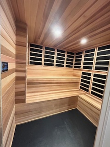 a wooden-floored room in Park Ridge with custom interior renovations