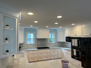 kitchen with new sink, stove, and fridge in Lagrange