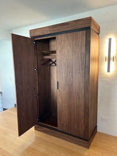 new wooden door with shelves and cabinet in Park Ridge